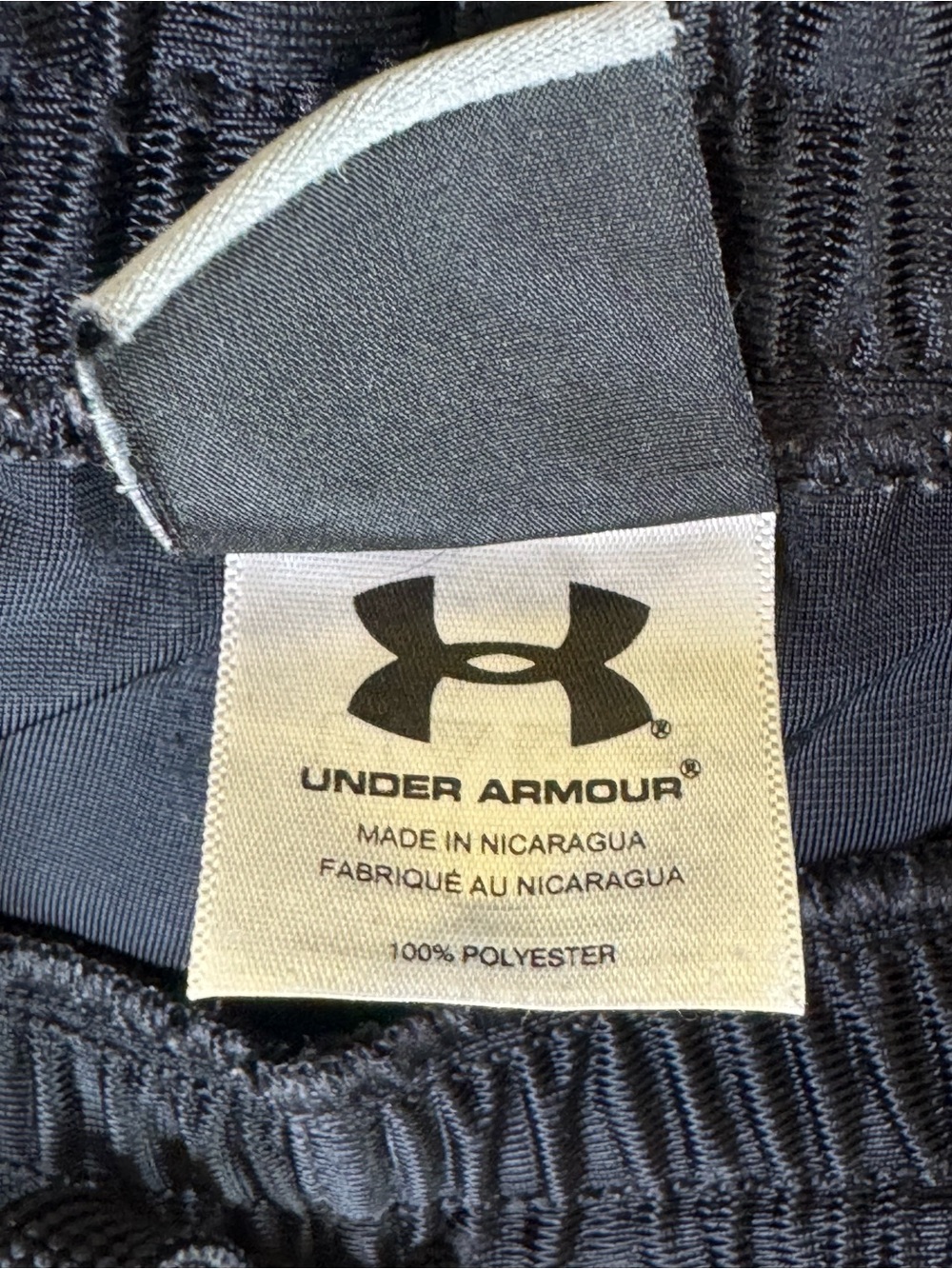 Under Armour Basketball Shorts Shiny Dazzle Pockets Black Men's Size Medium - Picture 6 of 13